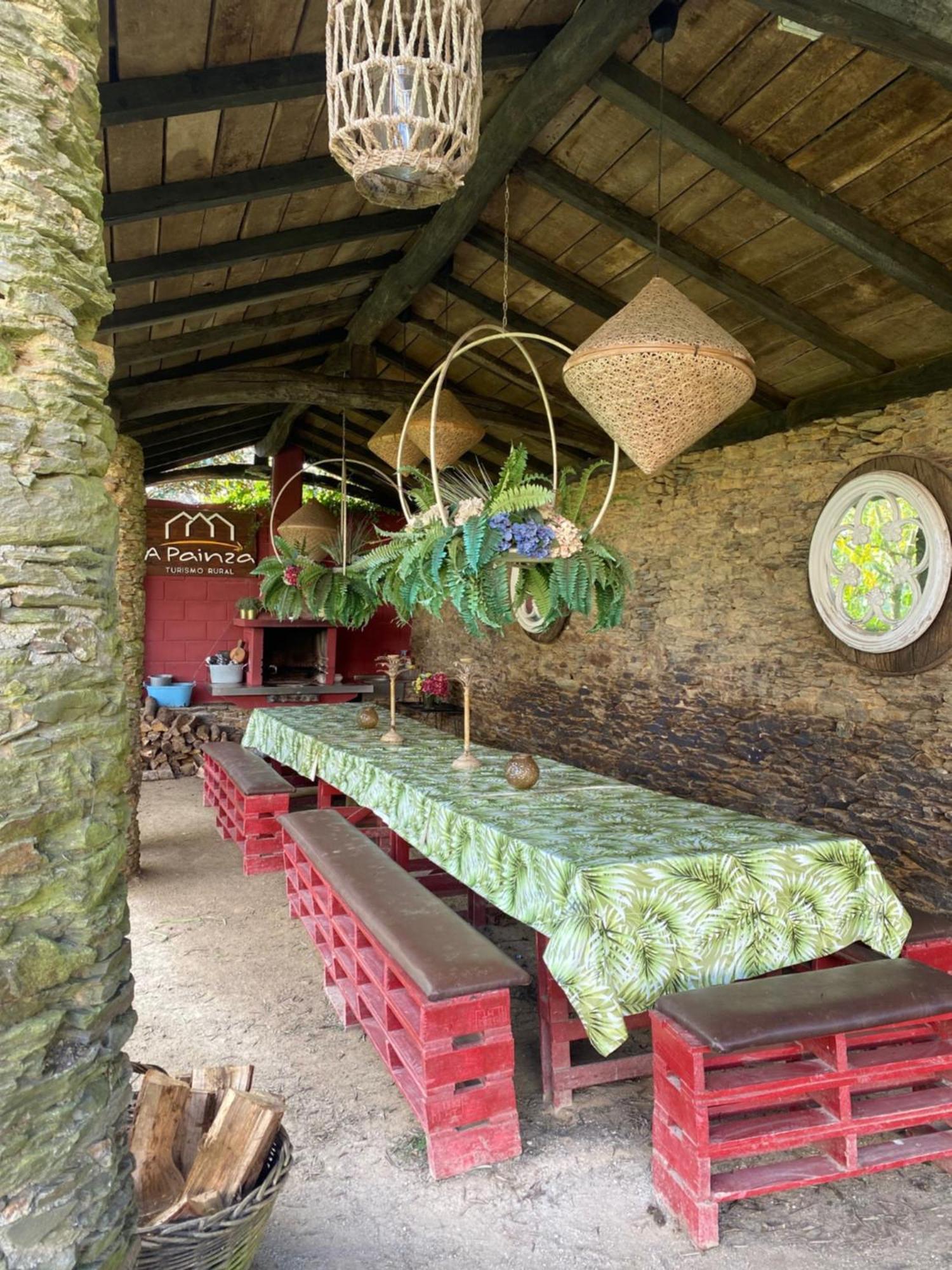 Arzúa Aldea A Painza旅馆 外观 照片